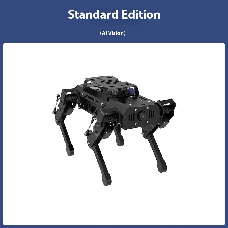Hiwonder PuppyPi ROS quadruped robot dog, bionics, intelligent programming, AI visual recognition Ai-TechWorld 