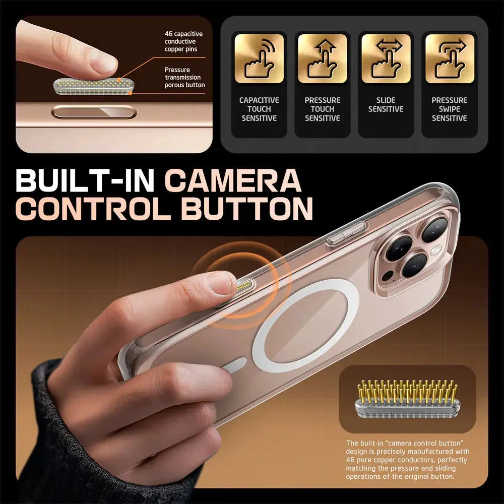 SUPCASE For iPhone 16 Pro Max Case with Camera Control Capture Button UB Mag Slim Shockproof Magnetic MagSafe Phone Case Cover Ai-TechWorld 