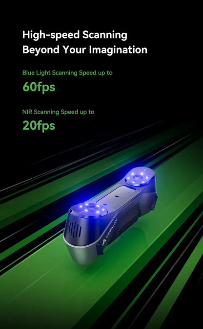 Creality 3D Scanner CR-Scan Raptor Blue NIR Light 0.02mm Accuracy 60FPS Anti-Shake Tracking Scanning Color Scanner for 3D Printe Ai-TechWorld 
