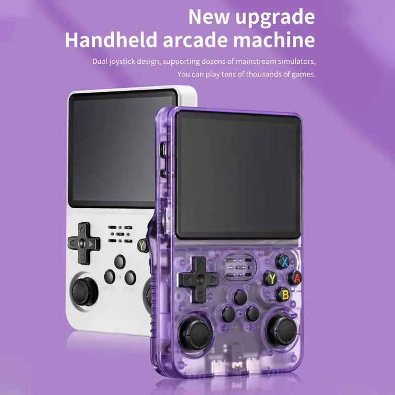 128GB Retro Video Game Console 3.5 Inch with 15000+ Games  for Kids Ai-TechWorld 