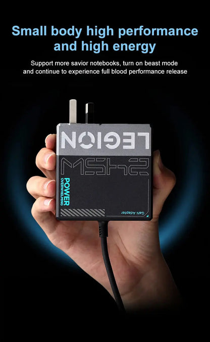 Worlds Fastest Lenovo Legion 245W Gan Power Adapter Universal Computer Charger Type-C Ai-TechWorld 