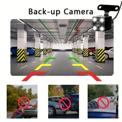 Car Dash Cam 4 Channel Black Box WiFi Driving Camera FHD 1080P Front Left Right Rear Night Vision Loop Recording add Hardwirekit Ai-TechWorld 
