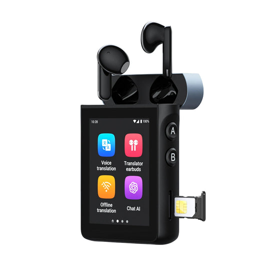 Wooask A9 4G+WiFi AI Translator Earbuds, Standalone Instant Translation Device with 144 Languages, ChatGPT,Phone Call Ai-TechWorld   ai-techworld