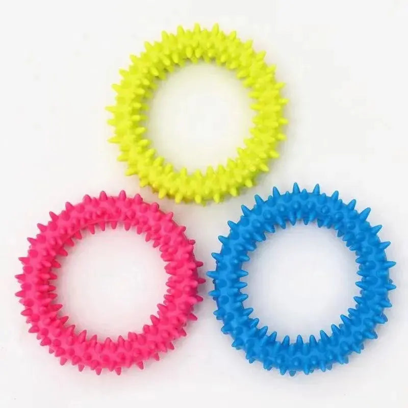 Pet Toys for Small Dogs Rubber Resistance To Bite Dog Toy Teeth Cleaning Chew Training Toys Pet Supplies Puppy Dogs Ai-TechWorld 