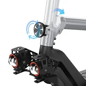 Circooter Raptor pro adult escooter, 1600W motor, 48V 20AH folding E-scooter, 10-inch tire, E-mountain scooter, electric scooter Ai-TechWorld 