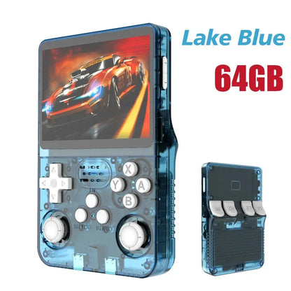 BOYHOM 256G 128G R36S Retro Handheld Game Console Linux System 3.5 Inch IPS Portable Pocket Player 64GB Video Gaming Kids Gifts Ai-TechWorld 