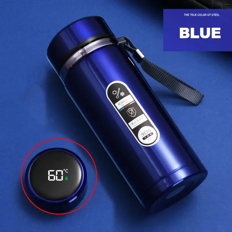 1Liter Stainless Steel Thermos Bottle with LED Temperature Vacuum Flask Ai-TechWorld 