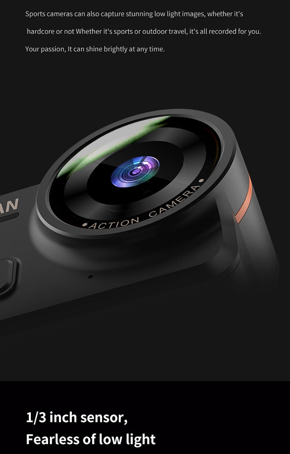 CERASTES V10 5K Action Camera Electronic Image Stabilization 2" Touch LCD 4K Waterproof Action Camera Dashcam Motion Detection Ai-TechWorld 