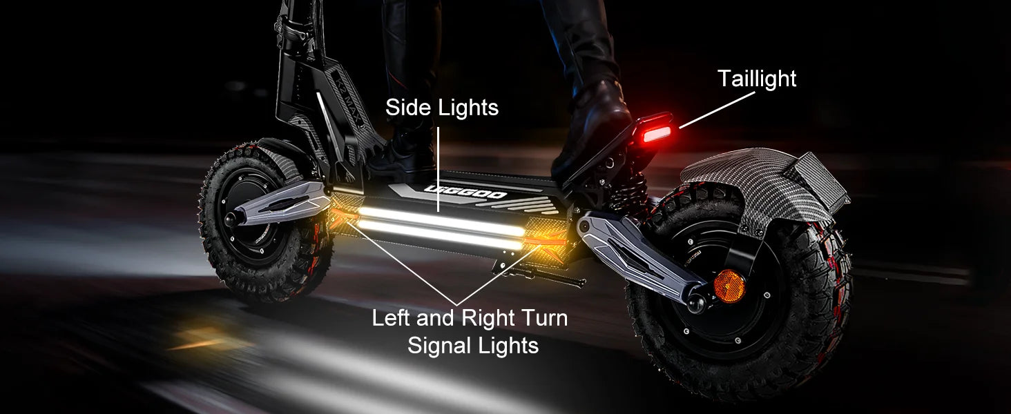 EOEOTWO K2MAX Electric Scooter 45Mph 4000W Peak Dual Motor 40Mile Range EScooter Adults Dual Suspension Fast Charging Scooter Ai-TechWorld 