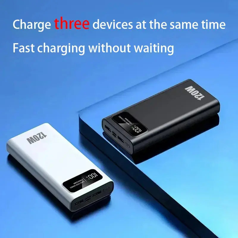ONEPLUS 500000mAh 120W Super Fast Charging Power Bank High Capacity Battery CCC Certification Power Bank 3C For Iphone Xiaomi Ai-TechWorld 