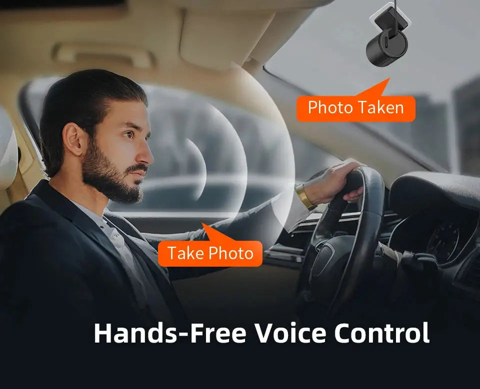 2K Dash Camera For Cars DVR KAWA Dash Cam MINI 3 Video Recorder Emergency Voice Control Night Vision WiFi APP Monitor Dashcam Ai-TechWorld 