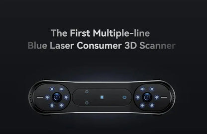 Creality 3D Scanner CR-Scan Raptor Blue NIR Light 0.02mm Accuracy 60FPS Anti-Shake Tracking Scanning Color Scanner for 3D Printe Ai-TechWorld 