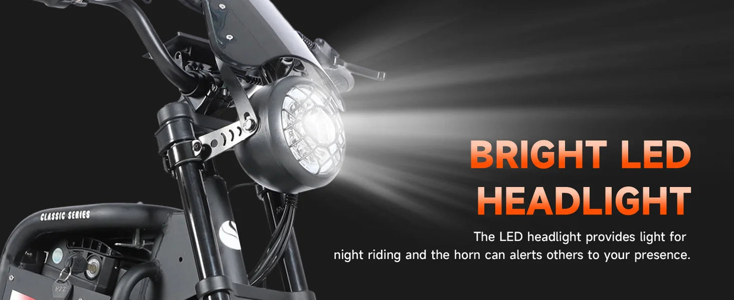 【1 Year Warranty】BAOLUJIE DM01 Electric Bike for Adult 2000W Motor Electric Bike 60V 30AH Moto 42MPH City Commuter Electric Bike Ai-TechWorld 