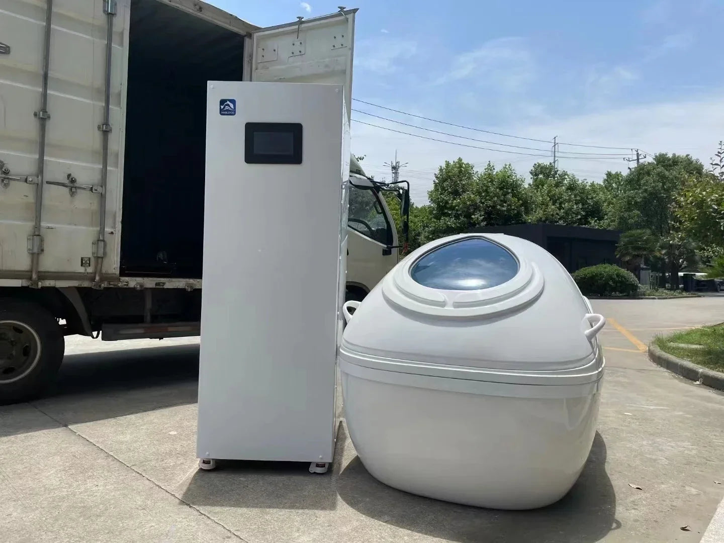 Floating cabin, floating bath, soothing and relaxing SPA hot spring, quiet sleep, stress relieving therapy cabin Ai-TechWorld 