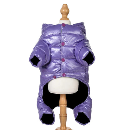 Waterproof Dog Clothes Pet Dog Jacket Coat For Small Medium Dog Winter Windproof Puppy Hooded Clothing Chihuahua Pug Jumpsuit Ai-TechWorld 