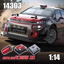 New MJX 10208 Small Monster 1/10 Hypergo 2.4G Brushless High Speed RC Professional Adult Off road Remote Control Vehicle RC Cars Ai-TechWorld 