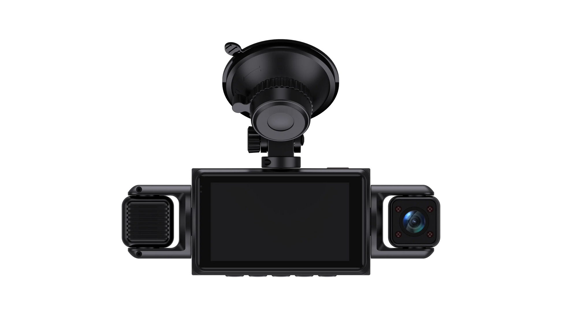 Car Dash Cam 4 Channel Black Box WiFi Driving Camera FHD 1080P Front Left Right Rear Night Vision Loop Recording add Hardwirekit Ai-TechWorld 