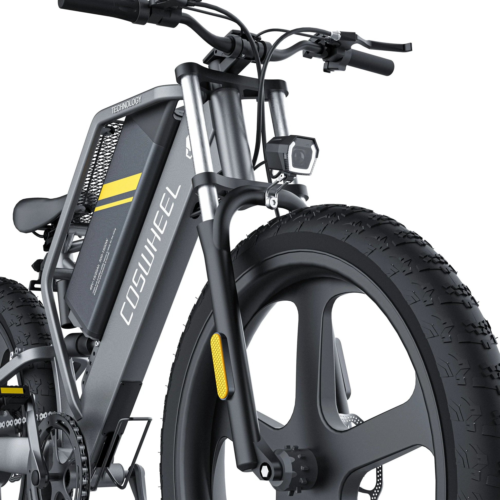 Coswheel T26 adult E-bike 500W 48V20Ah battery commute Electric Bike,26-inch Fat Tire E-Mountain bike Ai-TechWorld 