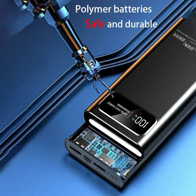 ONEPLUS 500000mAh 120W Super Fast Charging Power Bank High Capacity Battery CCC Certification Power Bank 3C For Iphone Xiaomi Ai-TechWorld 