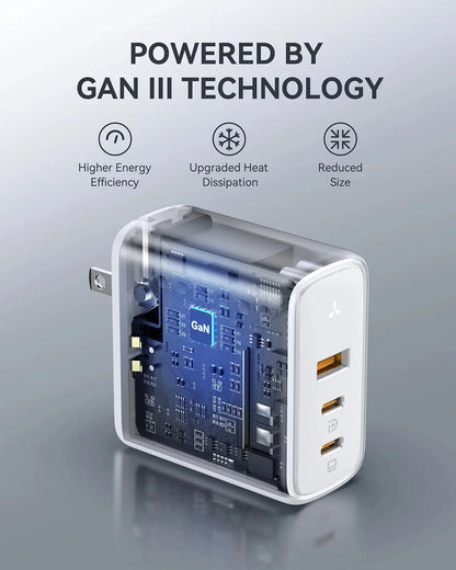VOLTME GaN III 100W Desktop Charger Quick Charge 4.0 QC 3.0 PD USB-C Type C USB Fast Charging For MacBook Samsung iPhone 15 14 Ai-TechWorld 