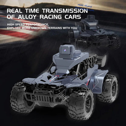 Rc Car with Camera Lcd Remote Fpv Real Time Transmission High Speed 2.4g Remote Control Car Voice Chat Toys For Kids Adults Ai-TechWorld 