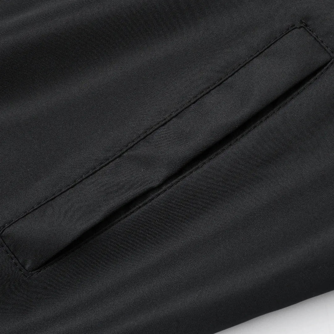 2024 Spring and Autumn New Baseball Collar Short Loose Solid Color Jacket Men's Business Casual Thin Coat Trend Ai-TechWorld 