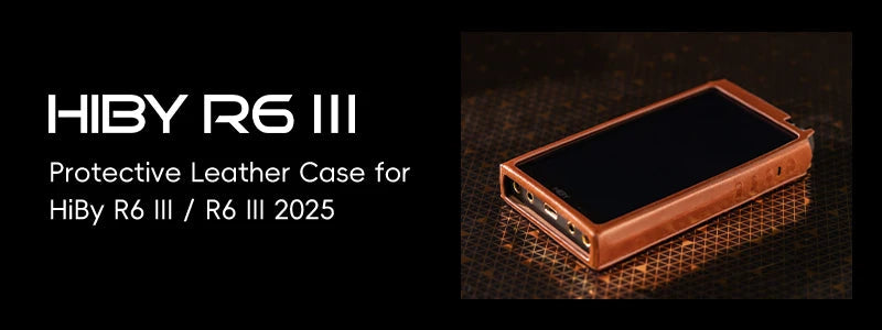 HiBy R6III 2025 / R6 Gen 3 Android 12 Music Player MP3 USB DAC HIFI WiFi Bluetooth 5.0 CS43198 *4 MQA16x DSD512 PCM768 4500mAh Ai-TechWorld 