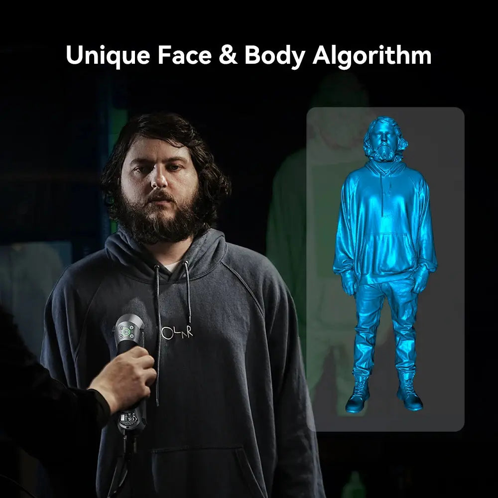 Creality 3D Scanner CR-Scan Raptor Blue NIR Light 0.02mm Accuracy 60FPS Anti-Shake Tracking Scanning Color Scanner for 3D Printe Ai-TechWorld 