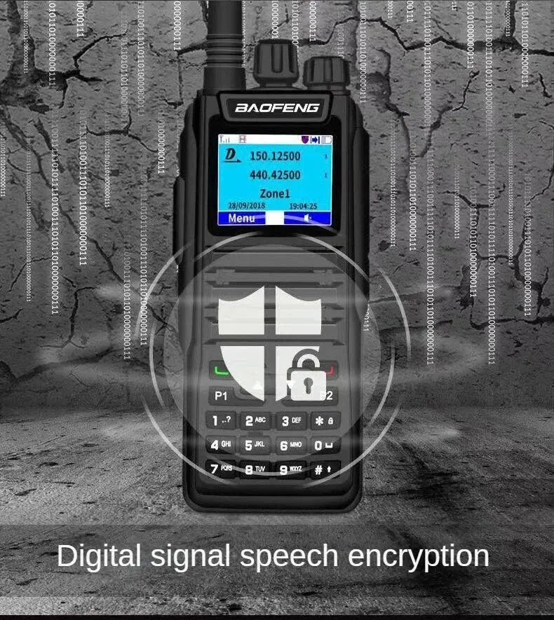 Baofeng 1701 Upgrade DM-1702 Openg GD77 GPS Dual Mode Analog And Digital Walkie Talkie Tier 1+2 Dual Time Slot VHF 136-174 UHF 4 Ai-TechWorld 