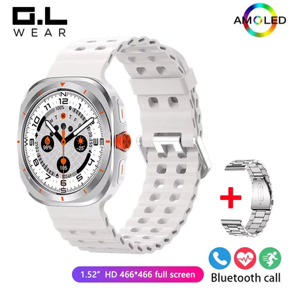 G.L Wear 2025 New Smartwatch for Men Heart Rate Monitoring Bluetooth Calling Fitness Tracking Pedometer Men's Smartwatch Ai-TechWorld 