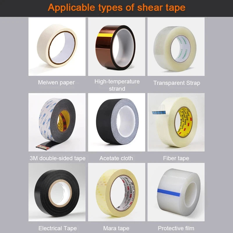 ZCUT-9 Automatic Adhesive Tape Machine Auto 6-60mm Tape Cutter Packaging Cutting Machine Electric 110V 220V Tools for Factory Ai-TechWorld 