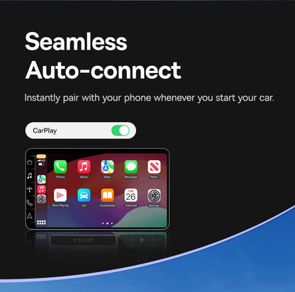 Baseus Wireless CarPlay Wired to Wireless CarPlay Adapter Auto Connect Car Intelligent Systems Plug&Play Bluetooth Smart CarPlay Ai-TechWorld 