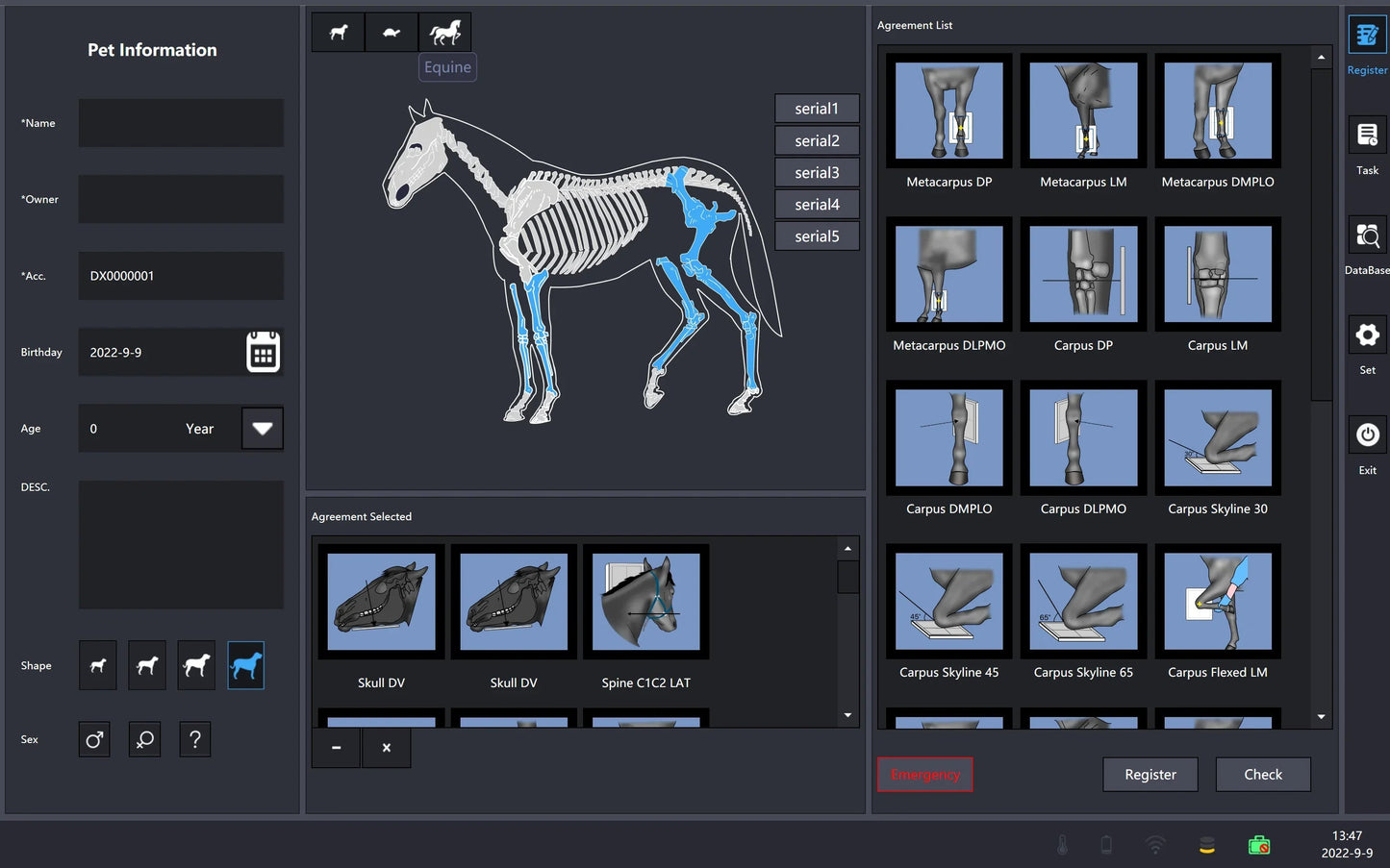 Mini Portable X Ray Machine Veterinary X Ray Machine Vet Digital X-ray Inspection Machine For Dog Cat Ai-TechWorld 