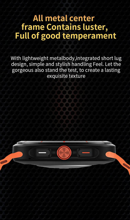 G.L Wear 2025 New Smartwatch for Men Heart Rate Monitoring Bluetooth Calling Fitness Tracking Pedometer Men's Smartwatch Ai-TechWorld 