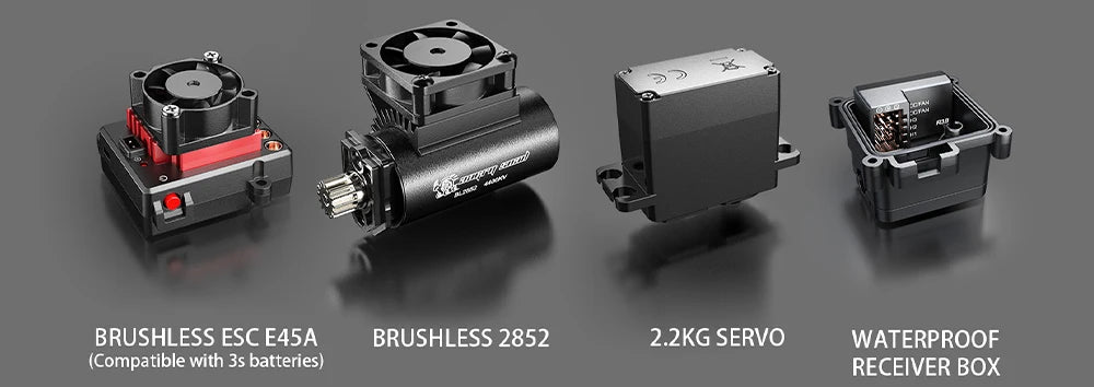 MJX 14209 14210 V3.0 1/14 RC Car 75km/h Brushless Hyper Go 2.4G Remote Control 4WD Off-road Racing RC Truck Electric Hobby Toy Ai-TechWorld 