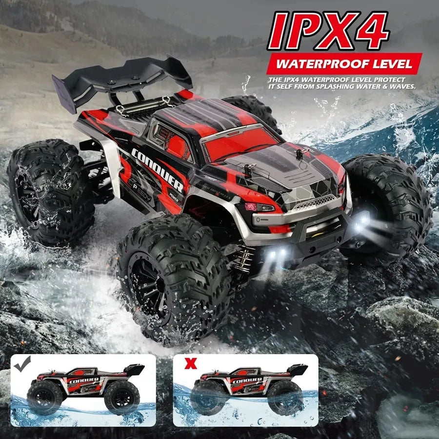 4WD Remote Control Car Off Road 4x4 RC High Speed Buggy Truck Super Brushless 50 or 80KM/H Fast Drift Racing Toy Kids Adults Ai-TechWorld 