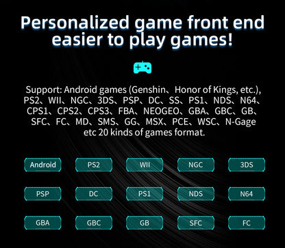 ANBERNIC RG405M Handheld Game Console 4'' IPS Touch Screen Android12 System T618 Metal Shell Retro Video Game Player 3000+ Games Ai-TechWorld 