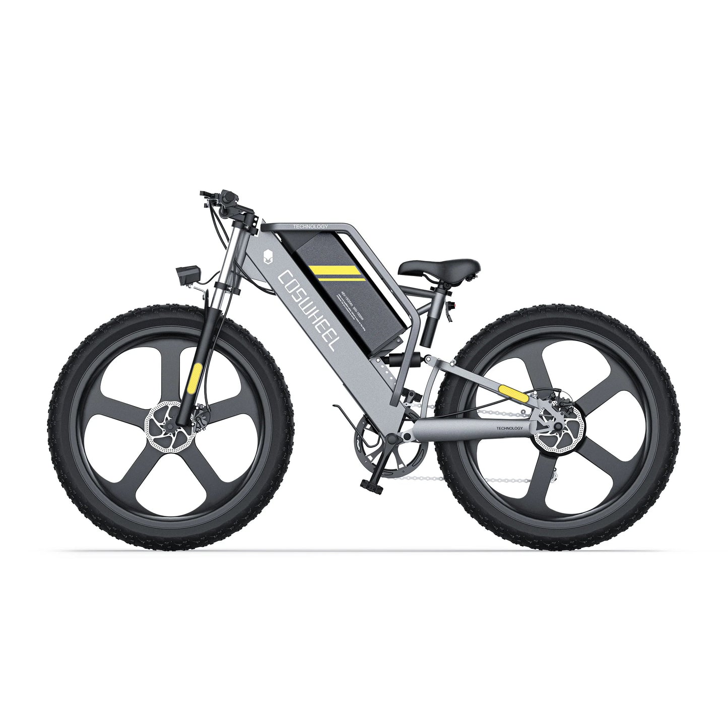 Coswheel T26 adult E-bike 500W 48V20Ah battery commute Electric Bike,26-inch Fat Tire E-Mountain bike Ai-TechWorld 