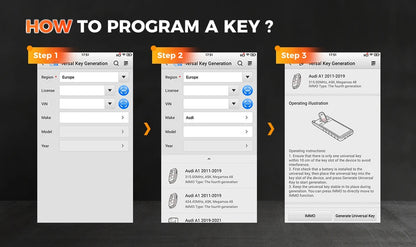 Autel MaxiIM KM100 Key Fob Programmer Immobilizer Tool Key Creation IMMO Learning Chip Read Write Cloning Frequency Detection Ai-TechWorld 
