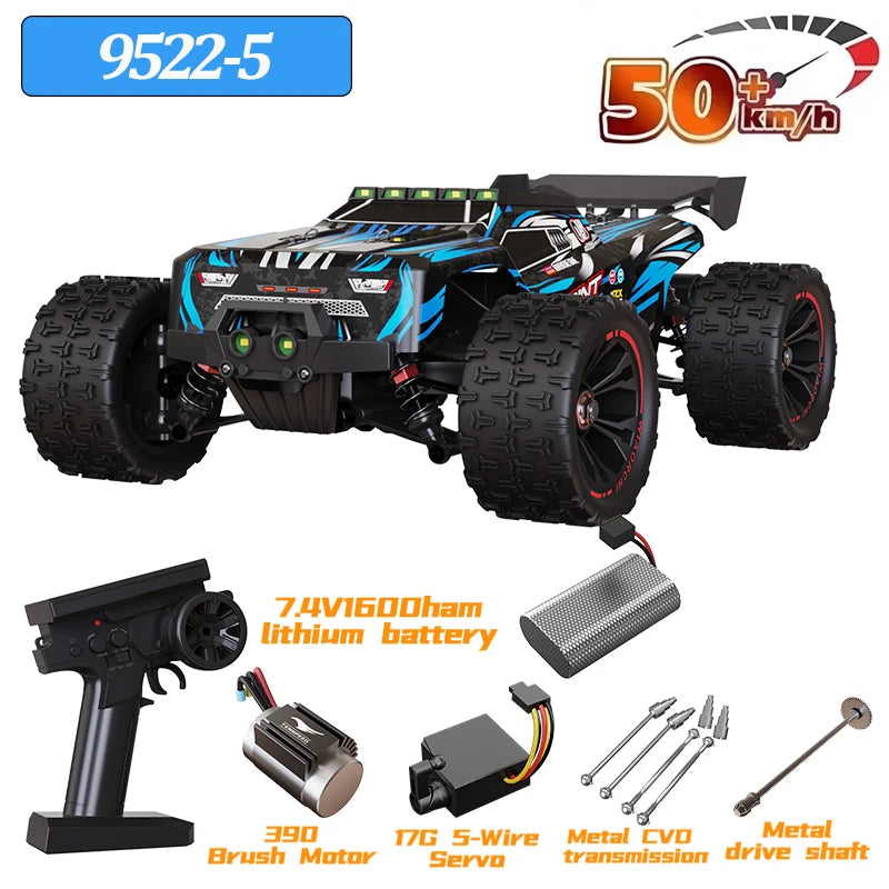 9522PRO 85KM/H High-speed RC Car Brushless Four-wheel Drive Off-road Drift 1:16 Professional Racing Car 9522 50KM/H Boy's Toy Ai-TechWorld 
