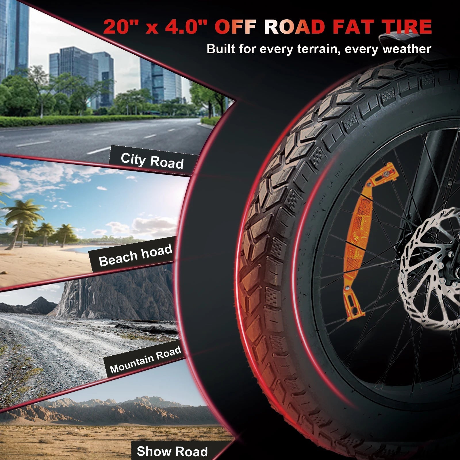 【1 Year Warranty】BAOLUJIE DM01 Electric Bike for Adult 2000W Motor Electric Bike 60V 30AH Moto 42MPH City Commuter Electric Bike Ai-TechWorld 