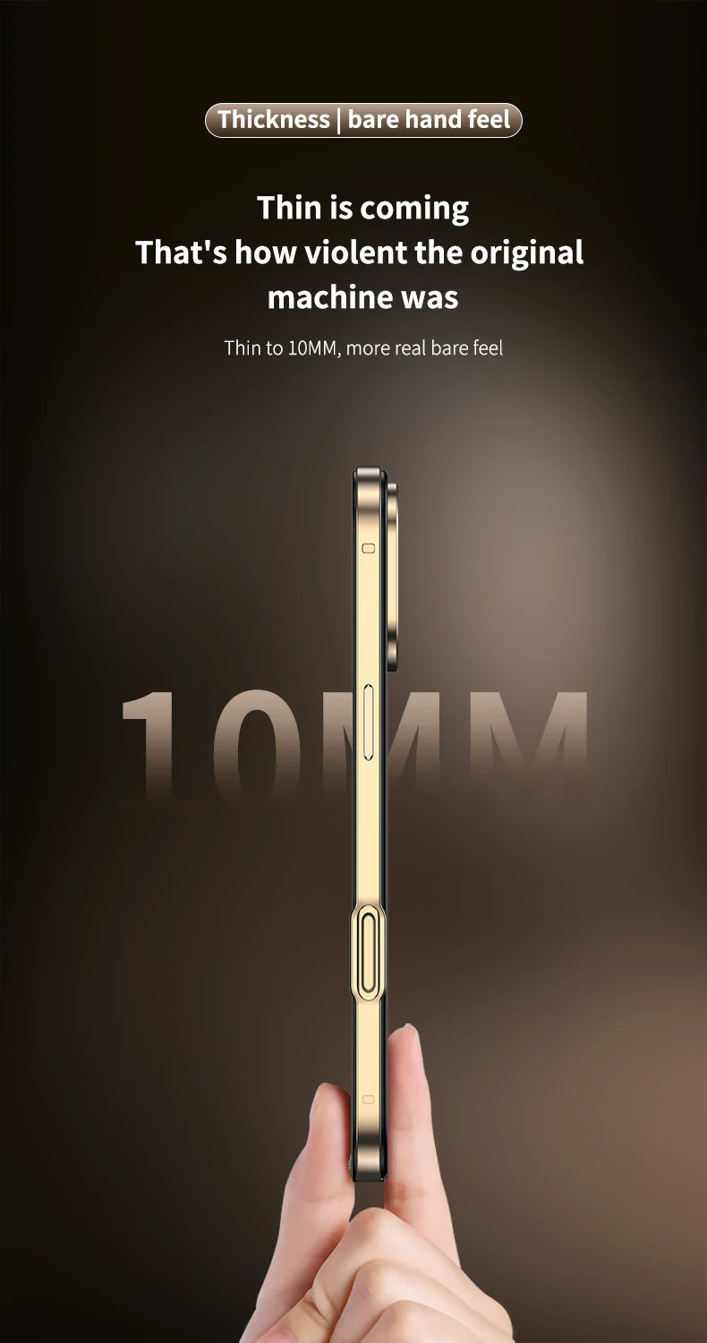 Camera Protection + Hybrid Silicone Frame Aluminum Metal Phone Case For iPhone 17 16 15 Pro Max 14 13 Better Heat Bumper Ai-TechWorld 