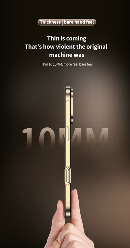 Camera Protection + Hybrid Silicone Frame Aluminum Metal Phone Case For iPhone 17 16 15 Pro Max 14 13 Better Heat Bumper Ai-TechWorld 