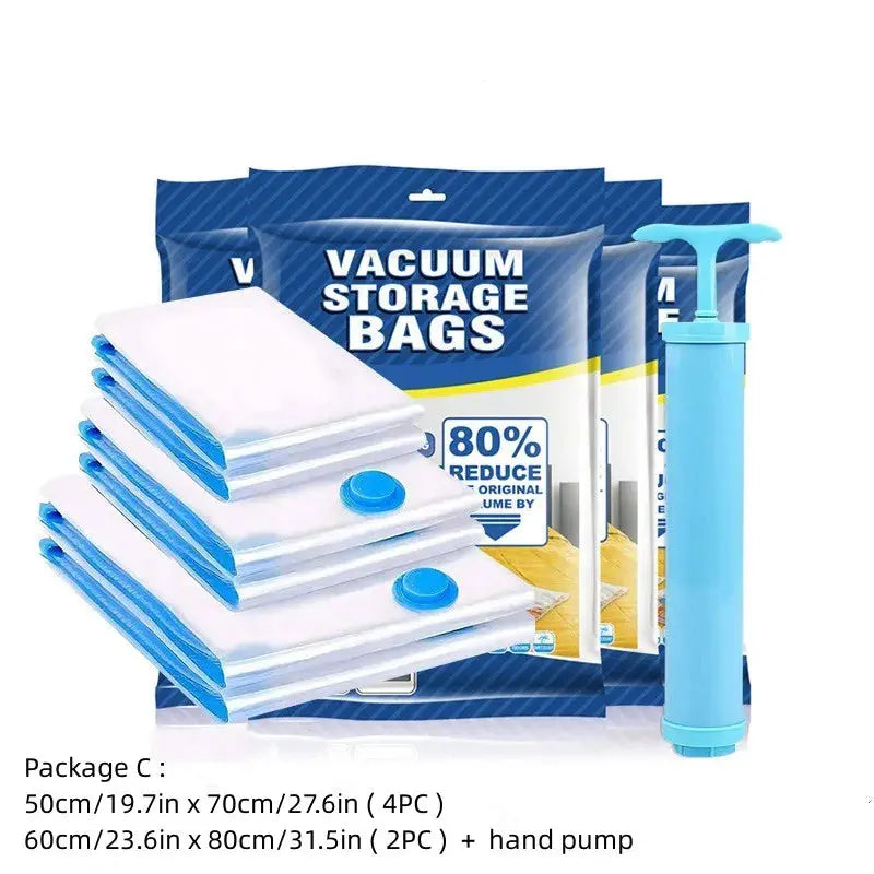 Vacuum compression bag electric pump suction pump Mini Vacuum Sealer Machine Space Saver for Clothes Food Organizer Ai-TechWorld 