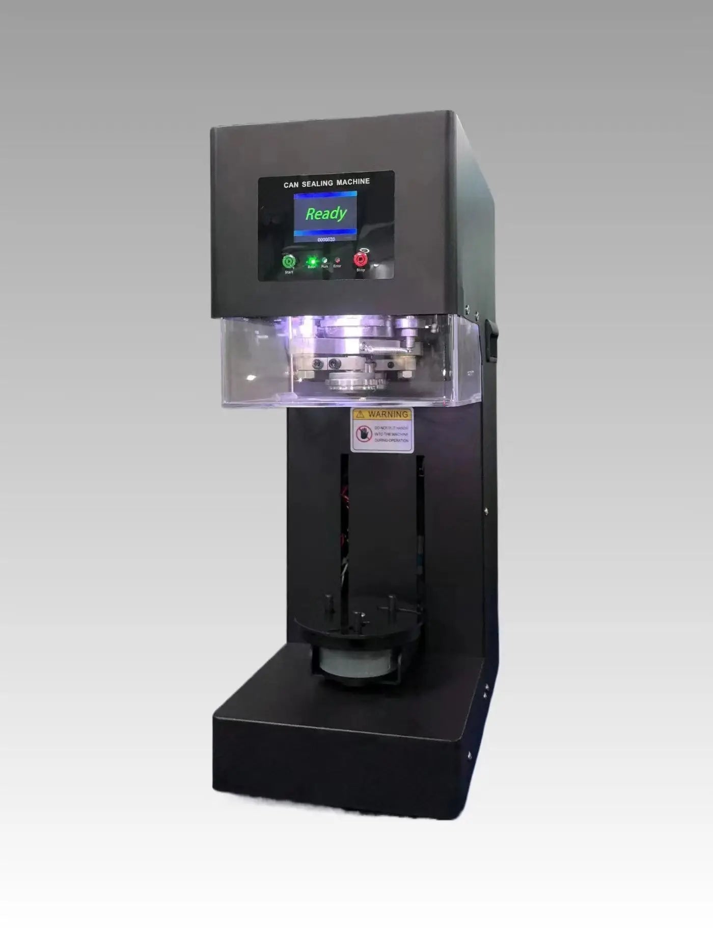 New Technique 5S Intelligent Can Sealing Machine Automatic Lifting And Lowering Non Rotary Plastic PET Tin Jar Beer Cans Seamer Ai-TechWorld 