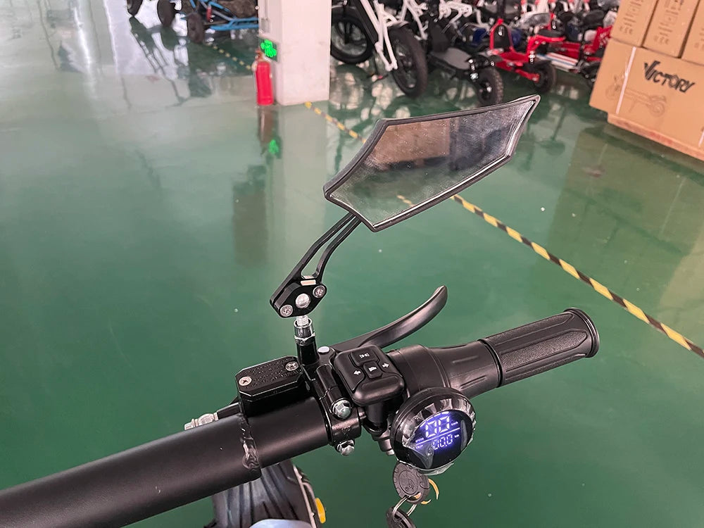 Qiaozhi Newest Design Big Two Wheels Fat Tyre Citycoco 1500W Max Disc Brake Electric Scooters Steel Frame Ai-TechWorld 