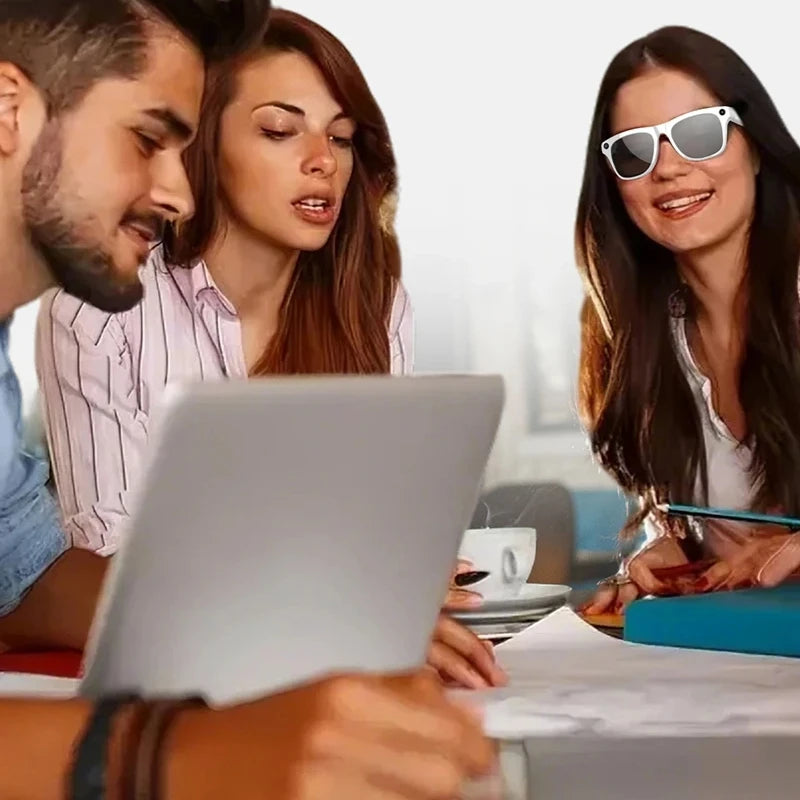 OPPO AI Smart Glasses Ultra Clear Camera Shootingand Recording Touch Sport Sunglasses Bluetooth Call Video Music Player Ai-TechWorld 