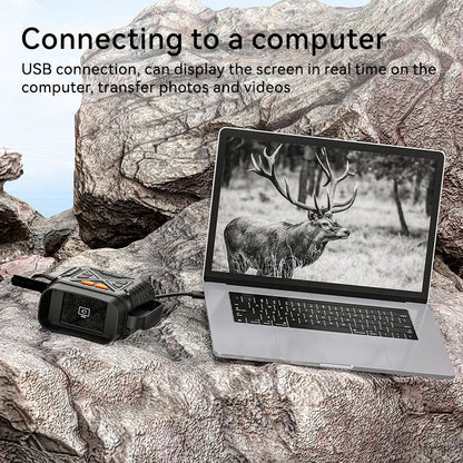 1080P Night Vision Binoculars 10x Digital 800m Full Dark Infrared Night Vision Telescope Goggles 2.8” Large Screen For Camping Ai-TechWorld 