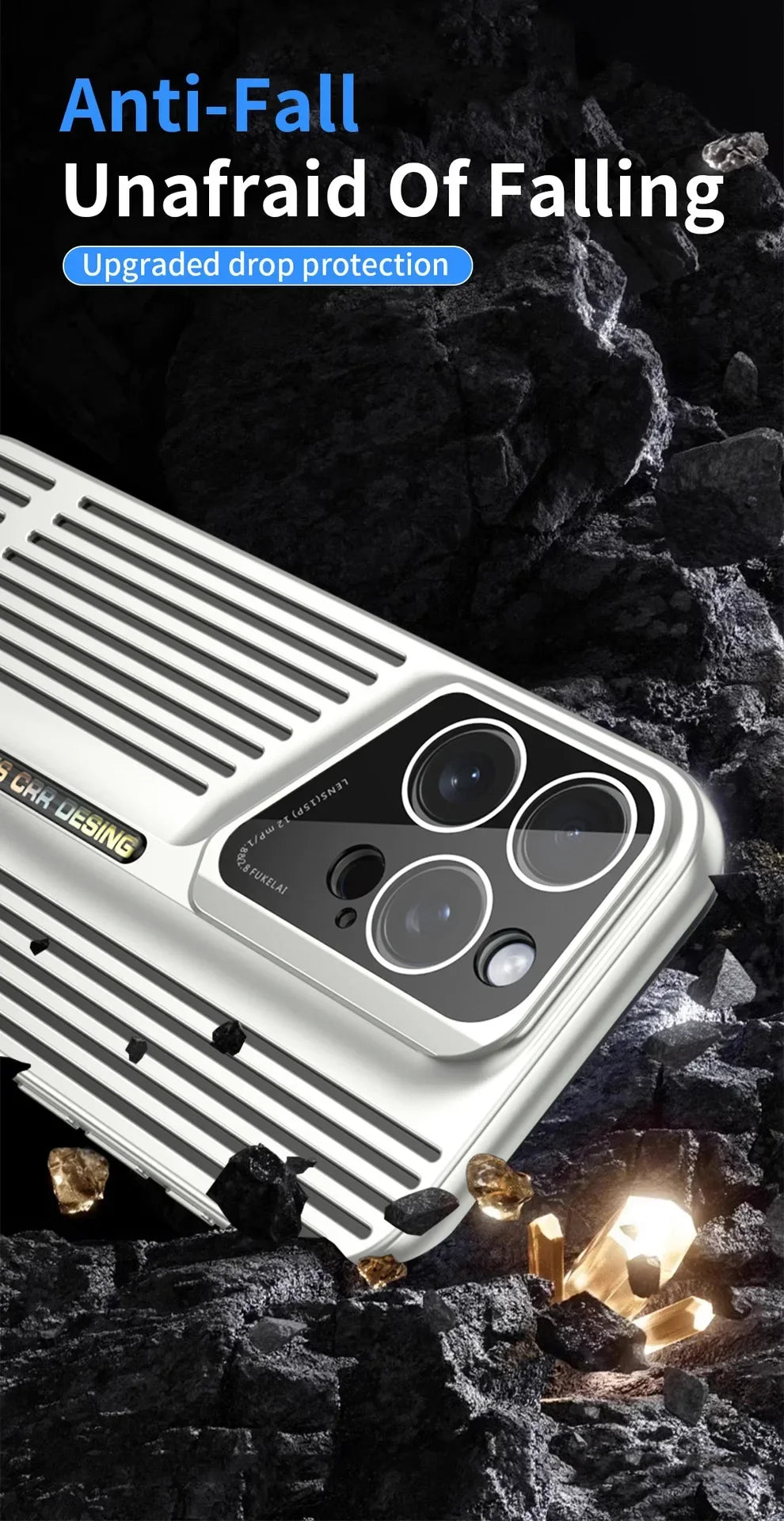 Comes With lLns Film Breathable Heat Dissipation Cooling Cases For iPhone 16 15 Pro Max 14 13 12 11 PC Hard Back Covers Ai-TechWorld 