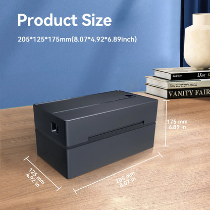 Thermal Label Printer Portable No Ink Required 300DPI 4x6 for Small Business WiFi Bluetooth USB High Speed Express Airway Bill Ai-TechWorld 